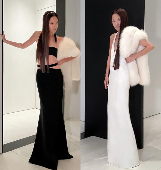 Hai bộ đầm Vera Wang diện trong tiệc sinh nhật đều thuộc dòng cao cấp do bà thiết kế. Ảnh: Instagram Vera Wang