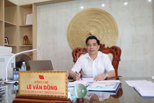 Ông Lê Văn Dũng được phê chuẩn giữ chức vụ Chủ tịch UBND tỉnh Quảng Nam
