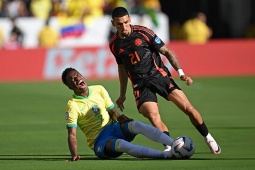 Bóng đá - Trực tiếp bóng đá Brazil - Colombia: &quot;Người nhện&quot; cứu thua (Copa America) (Hết giờ)