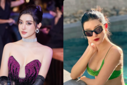 Làm đẹp - Nhan sắc thăng hạng của Á hậu Huyền My khi làm MC thể thao