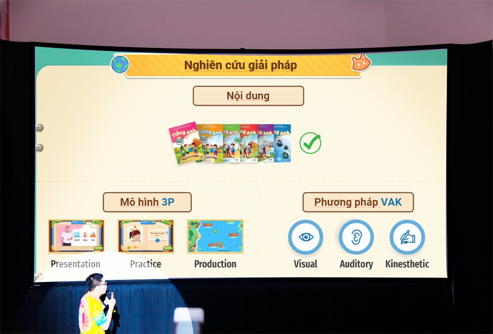 Edufun được phát triển dựa trên mô hình học tập 3P và phương pháp VAK hiện đại