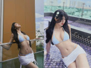 Thời trang - Nữ MC game gây thương nhớ khi diện bikini khoe đường cong đắt giá