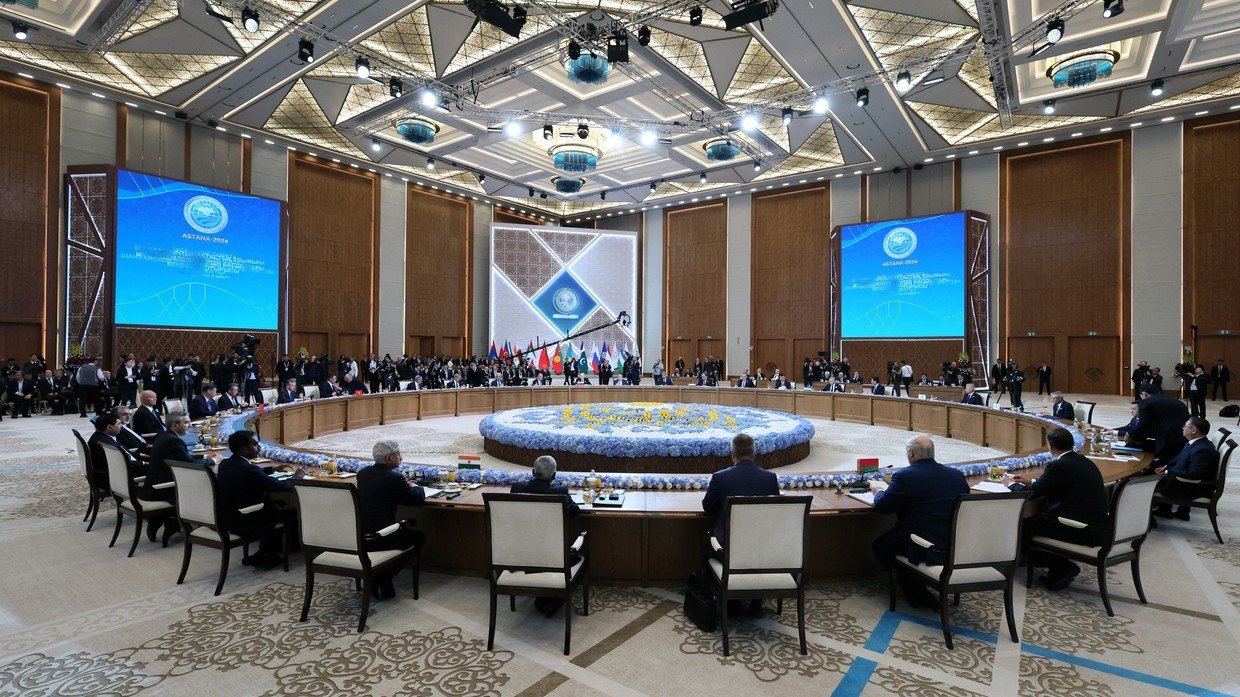 Các lãnh đạo SCO nhóm họp ở Astana, Kazakhstan trong hai ngày 3 - 4/7/2024.