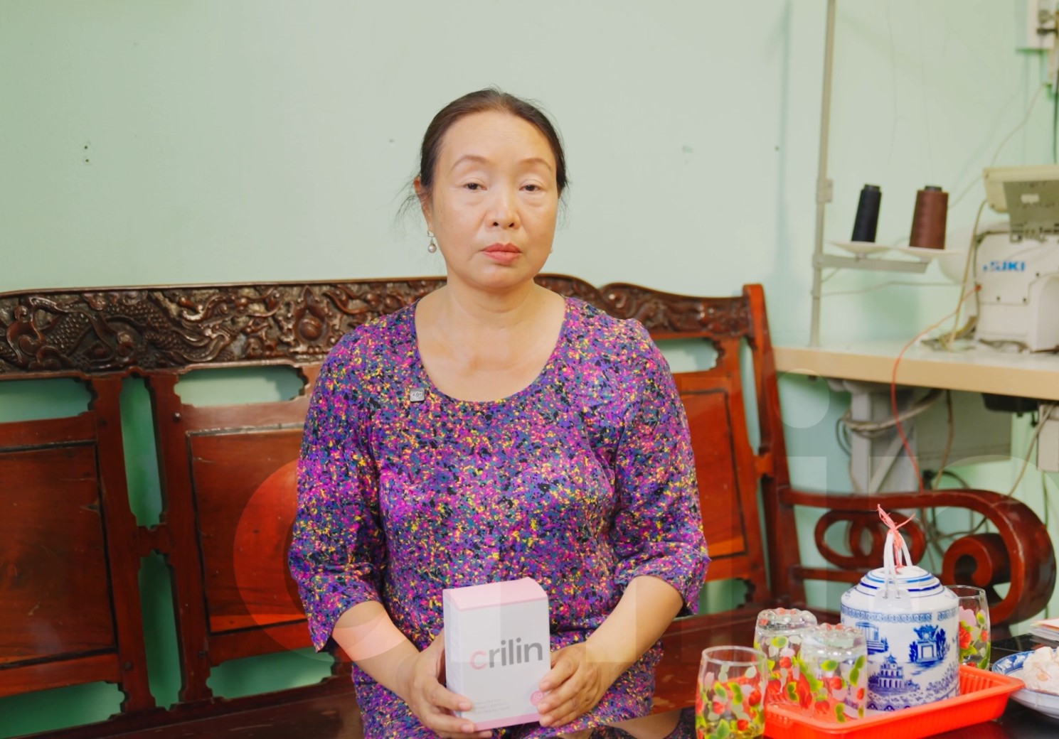 Sau bao nhiêu năm, cô Nhật vẫn luôn tin tưởng và lựa chọn các sản phẩm chiết xuất từ Trinh nữ Crila