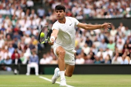 Thể thao - Video tennis Alcaraz - Tiafoe: Kịch chiến 5 set, ngược dòng bản lĩnh (Wimbledon)