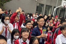 Giáo dục - du học - Hà Nội: Một trường THCS có gần 500 lượt học sinh đỗ trường chuyên