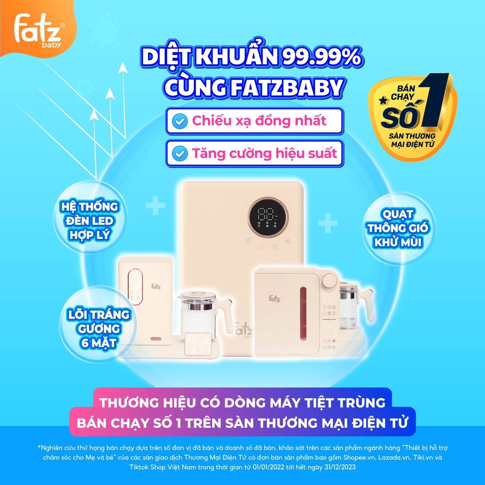 Bảo vệ thế giới quanh con với Fatzbaby – Thương hiệu máy tiệt trùng bán chạy số 1 sàn TMĐT - 4