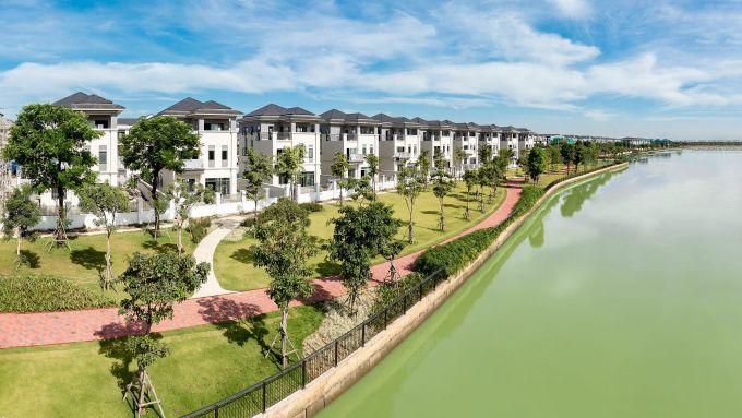 Một góc khu đô thị Aqua City - một trong những dự án vùng ven trọng điểm của Novaland, cuối tháng 6/2024. Ảnh: NVL