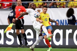 Video bóng đá Colombia - Panama: Rực rỡ James Rodriguez, tưng bừng 5 bàn (Copa America)