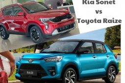 Tư vấn - So sánh Kia Sonet và Toyota Raize: Lựa chọn trang bị hiện đại hay thực dụng?