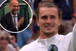 Thể thao - Zverev đề nghị lạ ở Wimbledon: Muốn Pep Guardiola dạy tennis cho mình