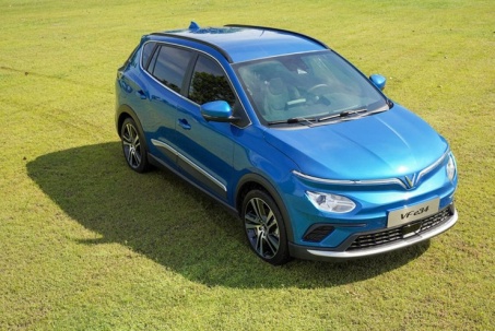 Giá xe VinFast VF e34 niêm yết và lăn bánh tháng 7/2024