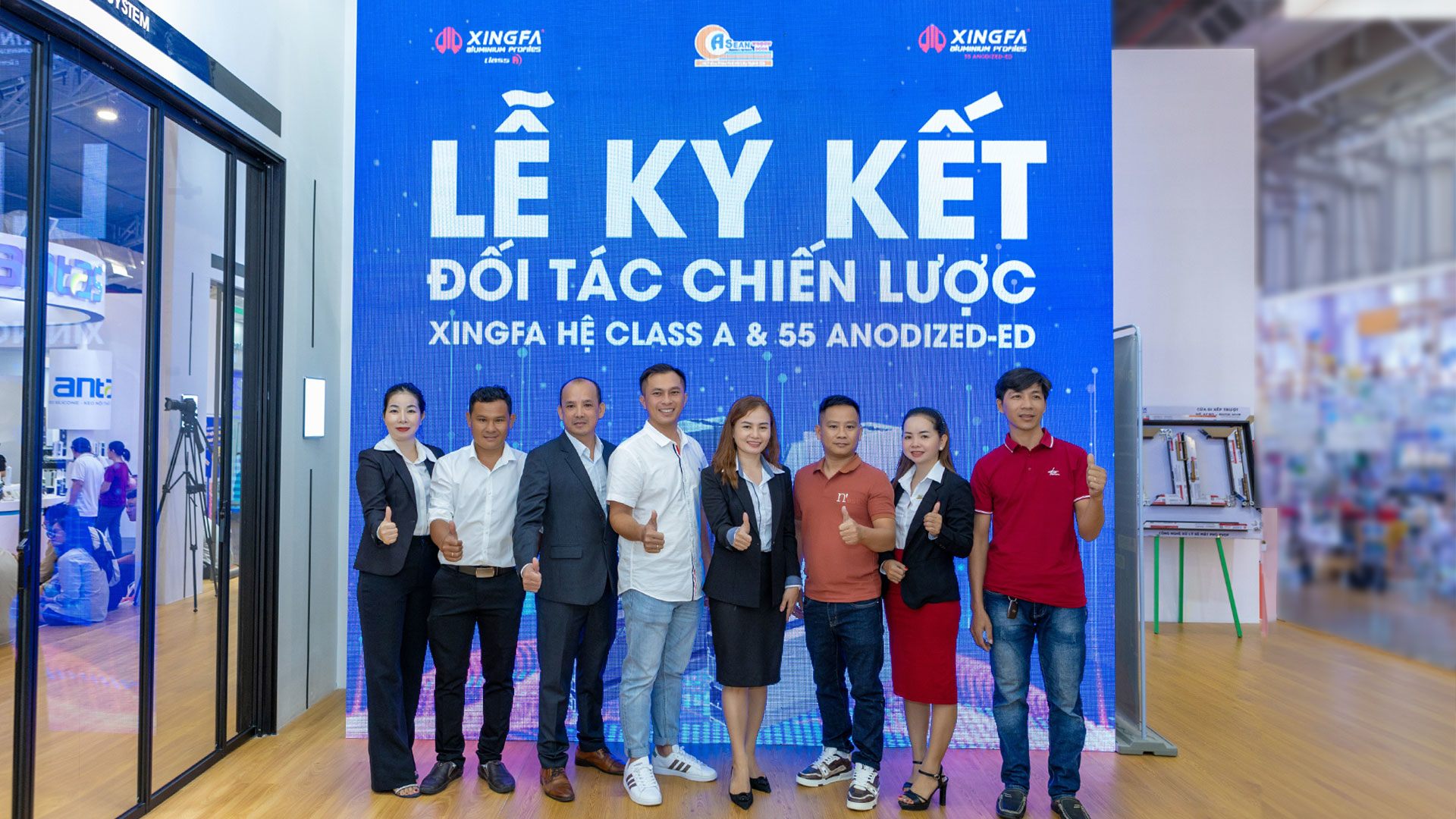 AseanWindow ký kết Đối tác chiến lược tại Vietbuild Hồ Chí Minh Lần 2-2024