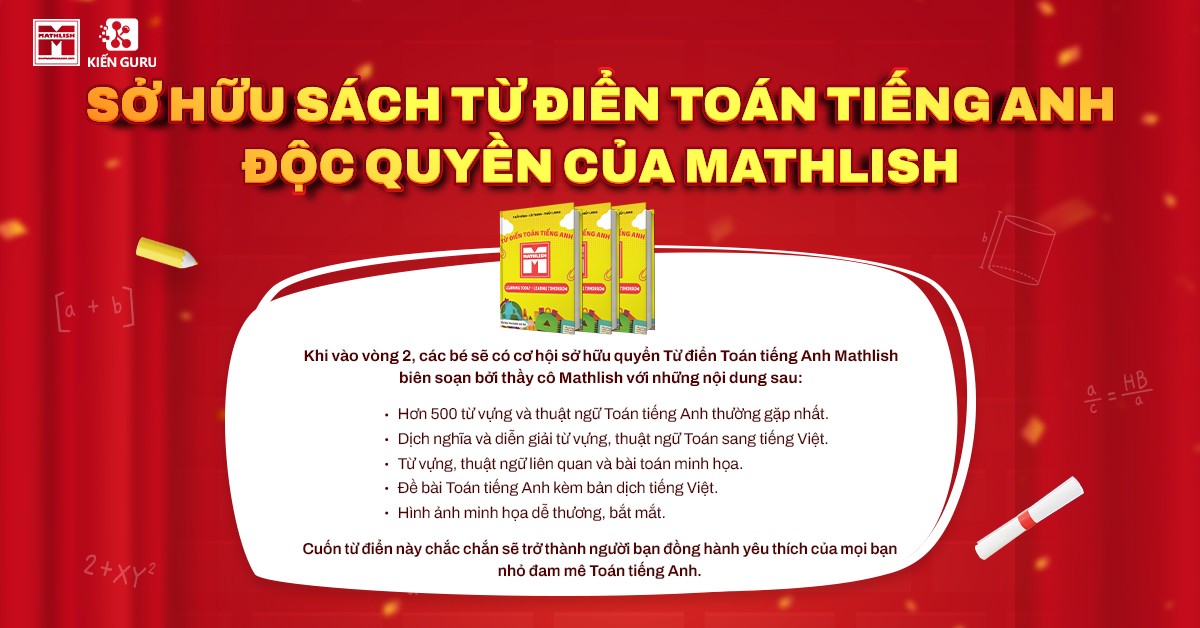 “Mathlish Talent 2024 - Tìm kiếm tài năng Toán tiếng Anh” chính thức khởi tranh - 6