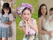 Đời sống Showbiz - Con gái của các nàng hậu Việt thừa hưởng nét đẹp từ mẹ, ra dáng tiểu mỹ nhân
