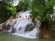 Du lịch - Thác nước 5 tầng cách Hà Nội 90km hút khách tới giải nhiệt, ăn đặc sản nức tiếng
