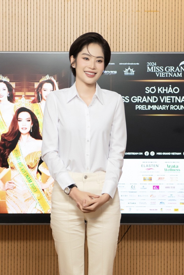 Diện mạo khác lạ của chị gái Nam Em trong lần 3 thi Miss Grand Vietnam - 1
