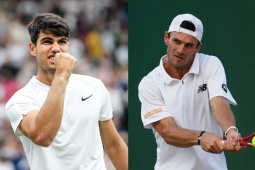 Thể thao - Trực tiếp tennis Alcaraz - Tommy Paul: "Tiểu Nadal" thắng áp đảo set 4 (Wimbledon) (Kết thúc)