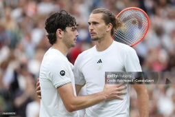 Video tennis Fritz - Zverev: Đỉnh cao 5 set, ngược dòng địa chấn (Wimbledon)