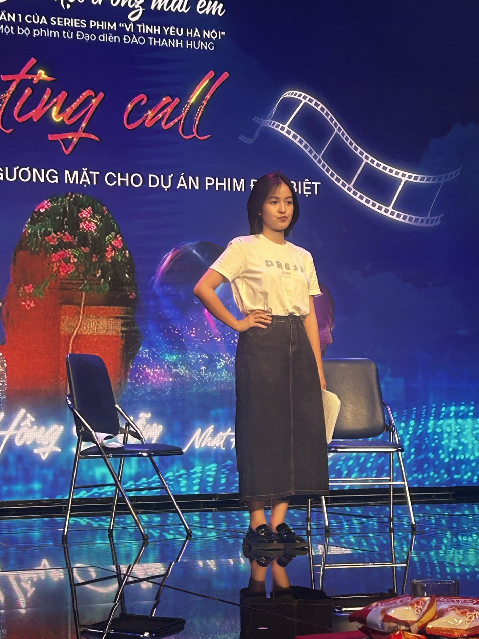 Đào Hiền Thục Anh tham gia casting, được nhận xét có ưu thế về gương mặt sáng, kinh nghiệm diễn xuất.