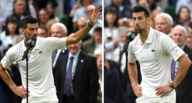 Djokovic chế giễu lại khán giả Wimbledon vì cho rằng anh đã bị họ "la ó" tại vòng 4 vừa qua