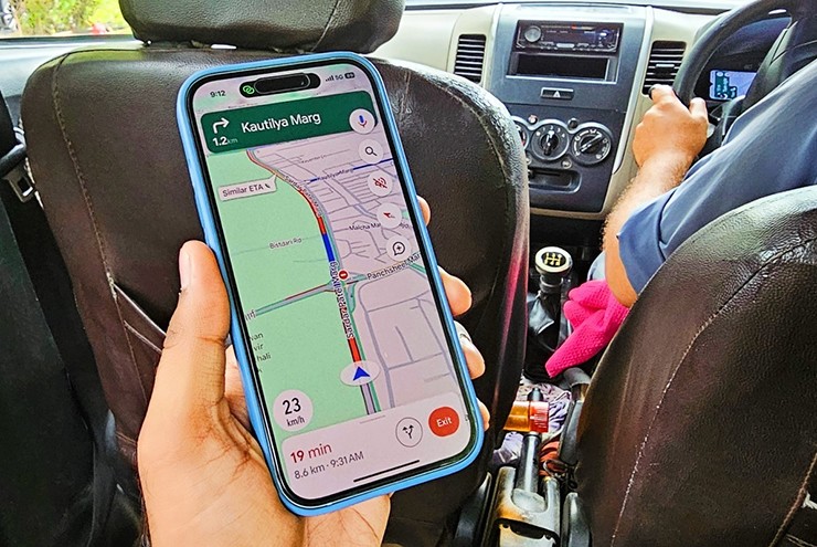 Google Maps trên iOS đã cho phép người dùng đo tốc độ di chuyển.