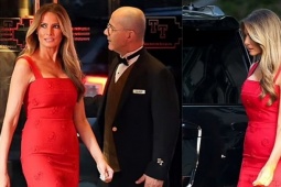 Thời trang - Melania Trump diện váy 4.000 USD ủng hộ chiến dịch tranh cử của chồng