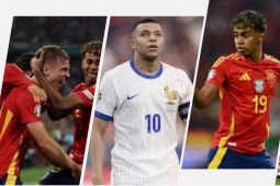 Bóng đá - Tây Ban Nha vào chung kết EURO không cần siêu sao, Mbappe dễ lỡ Quả bóng vàng (Clip 1 phút Bóng đá 24H)