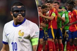 Tây Ban Nha lập chiến tích chưa từng có ở EURO, Pháp - Mbappe hết "vận đỏ"