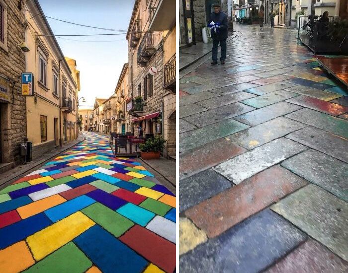 Tempio Pausania, Sardinia, Italia
không còn giữ được vẻ rực rỡ sắc màu như lúc ban đầu nữa.