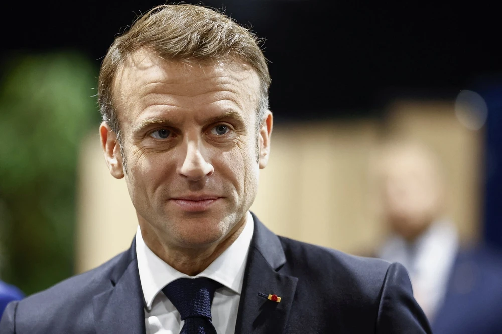 Tổng thống Pháp Emmanuel Macron. Ảnh: REUTERS