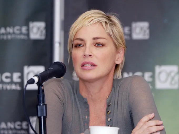 Sharon Stone tại Liên hoan phim Sundance 2008. Ảnh: UPI