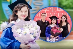 Con gái tự hào khi mẹ lấy bằng thạc sĩ ở tuổi 53