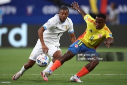 Bóng đá - Trực tiếp bóng đá Uruguay - Colombia: Nỗ lực không thành (Copa America) (Hết giờ)