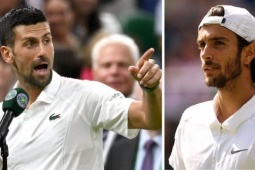 Thể thao - Djokovic &quot;ngồi mát&quot; vào bán kết, bị khán giả la ó vô cớ tại Wimbledon