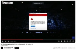 Công nghệ thông tin - Bản quyền lậu khi livestream ra mắt Samsung Galaxy Z Fold6 và Z Flip6