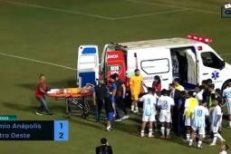 Náo loạn bóng đá Brazil: Cầu thủ bị bắn trên sân, Thống đốc yêu cầu điều tra gấp