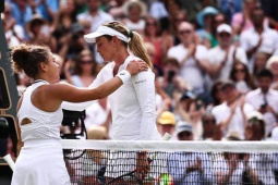 Thể thao - Video tennis Vekic - Paolini: Trận đấu dài kỷ lục, định đoạt bởi tie-break (Bán kết Wimbledon)