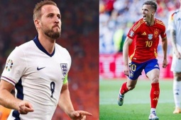 Bóng đá - Chung kết Anh - Tây Ban Nha: Harry Kane - Dani Olmo so kè Vua phá lưới EURO