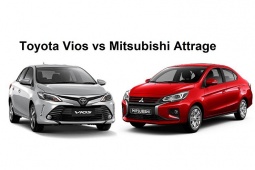 Tin tức ô tô - Toyota Vios và Mitsubishi Attrage: Lựa chọn nào tốt hơn trong phân khúc sedan B?