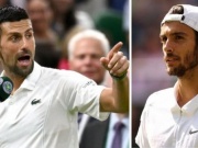 Thể thao - Djokovic &quot;ngồi mát&quot; vào bán kết, bị khán giả la ó vô cớ tại Wimbledon