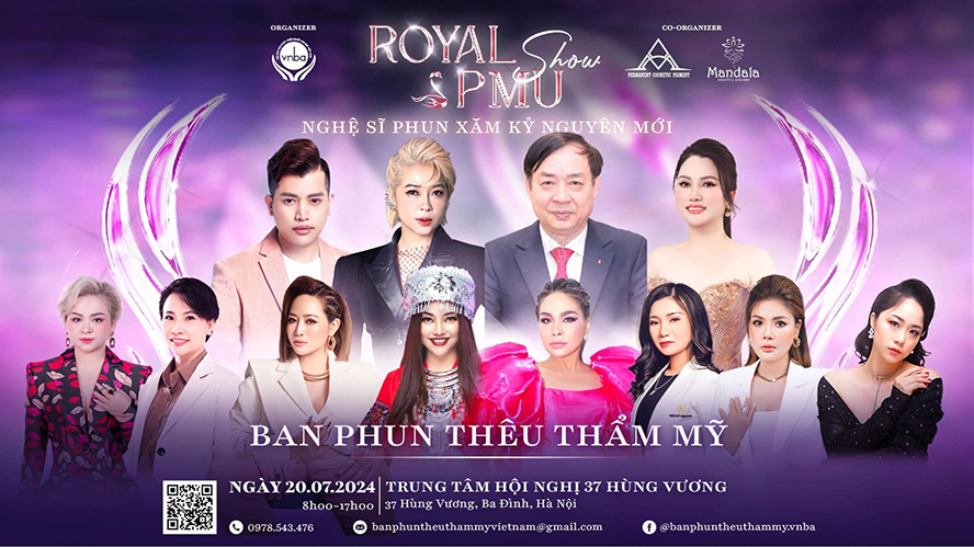 Master Trà My sẽ chia sẻ kinh nghiệm tại Royal PMU Show 2024 - 1