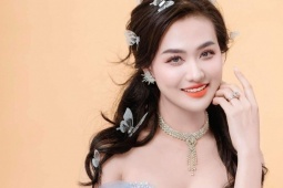 Người mẫu - Hoa hậu - Hoa hậu Vũ Thị Hoa từng là người mẫu đóng cặp với nghệ sĩ Quang Tèo