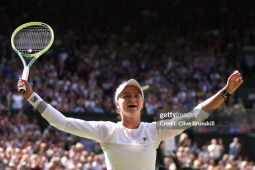 Video tennis Krejcikova - Paolini: 3 set kịch tính, lần đầu lên ngôi hậu (Chung kết Wimbledon)