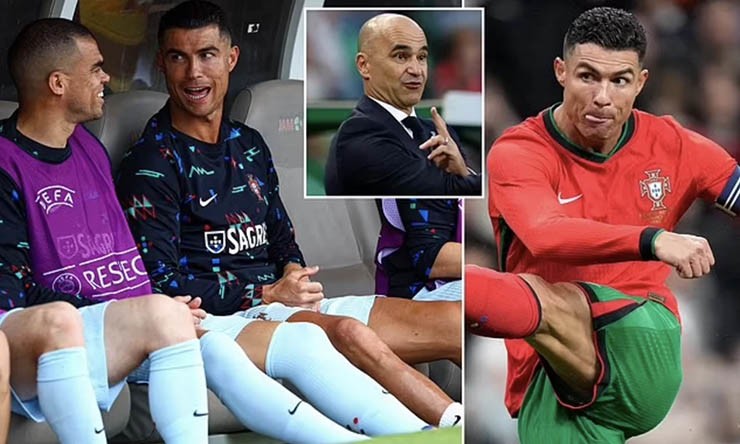 Ronaldo chơi tệ ở EURO 2024