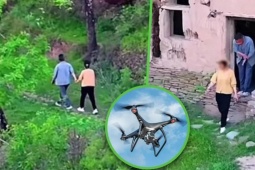 Thế giới - Dùng UAV, chồng phát hiện vợ ngoại tình trên núi