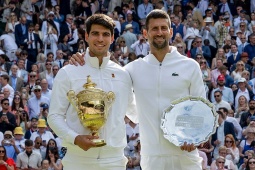 Thể thao - Alcaraz hạ Djokovic vô địch Wimbledon, vượt Nadal và sánh ngang Federer