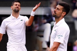 Thể thao - Djokovic bất lực ở chung kết Wimbledon: Khoảnh khắc khiến fan nhói lòng