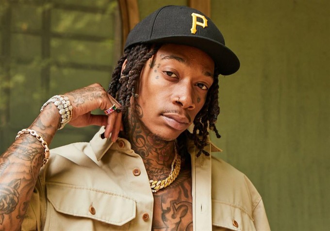 Rapper Wiz Khalifa. Ảnh: Jimmy Fontaine