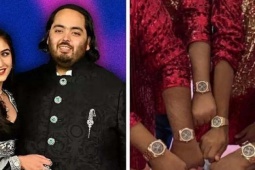 Thời trang - Phù rể của con trai tỷ phú giàu nhất châu Á được tặng đồng hồ 239.000 USD